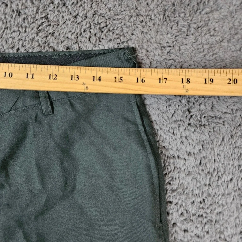 Tennessee Mens Army Green AG-489 Wool Blend‎ Dress Trousers 33R 90s